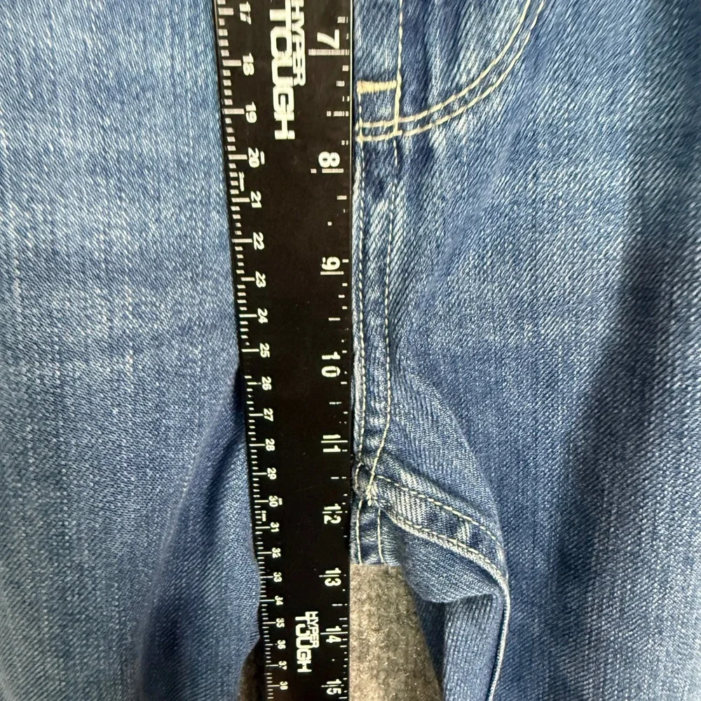 Tommy‎ Bahama Jeans Mens 36x30 Blue Standard Fit Medium Wash Cotton Tencel Blend